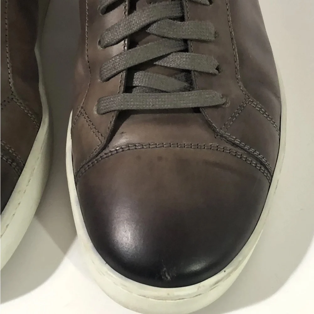 Magnanni Costa Lo Leather Sneakers Grey Patina Men’s Shoes Portugal 19959